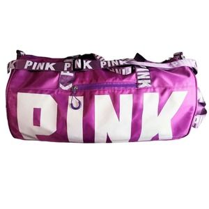 PINK purple duffle bag Like new